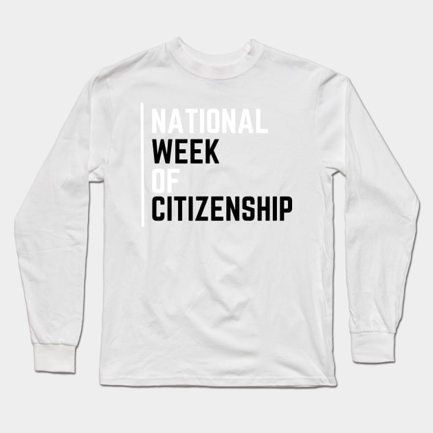 National citizenship week canada canadian Long Sleeve T-Shirt by yassinebd
